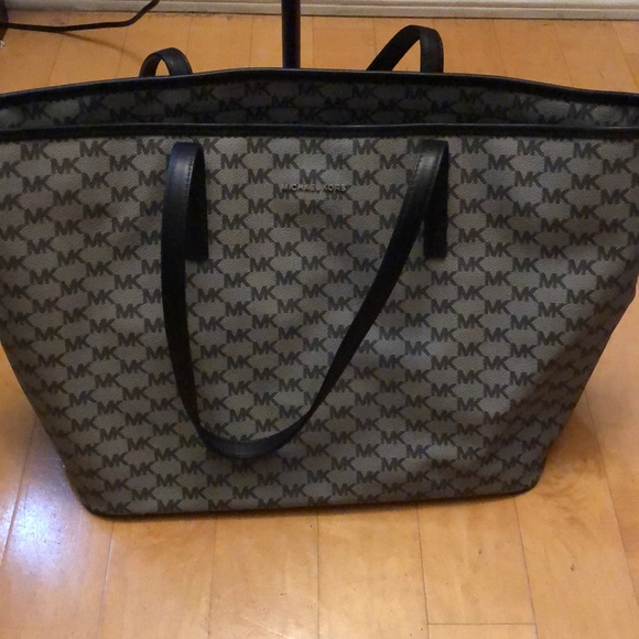 Unused Black/Gray Michael Kors tote bag - Picture 1 of 8